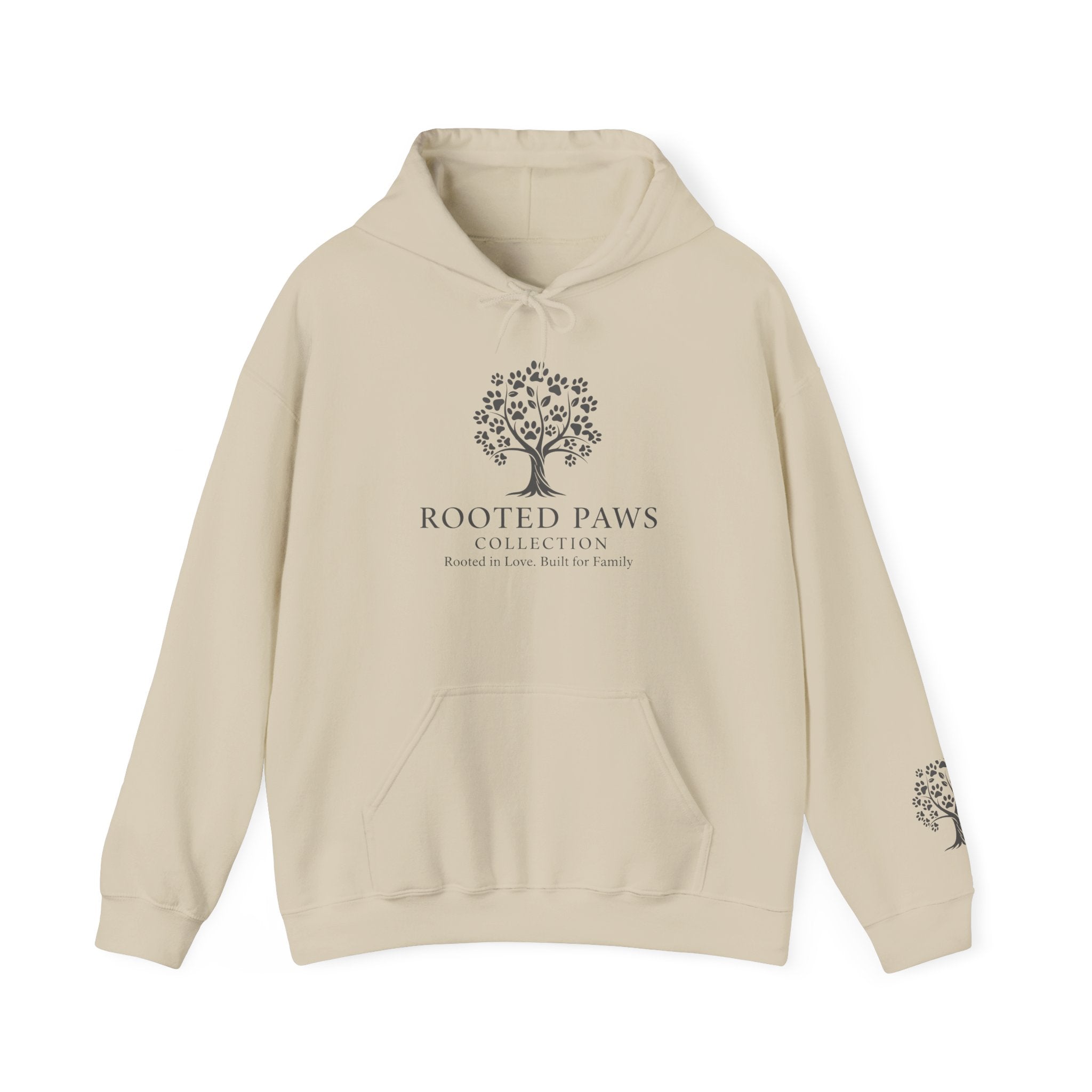 Rooted Paws Logo Unisex Heavy Blend™ Hooded Sweatshirt