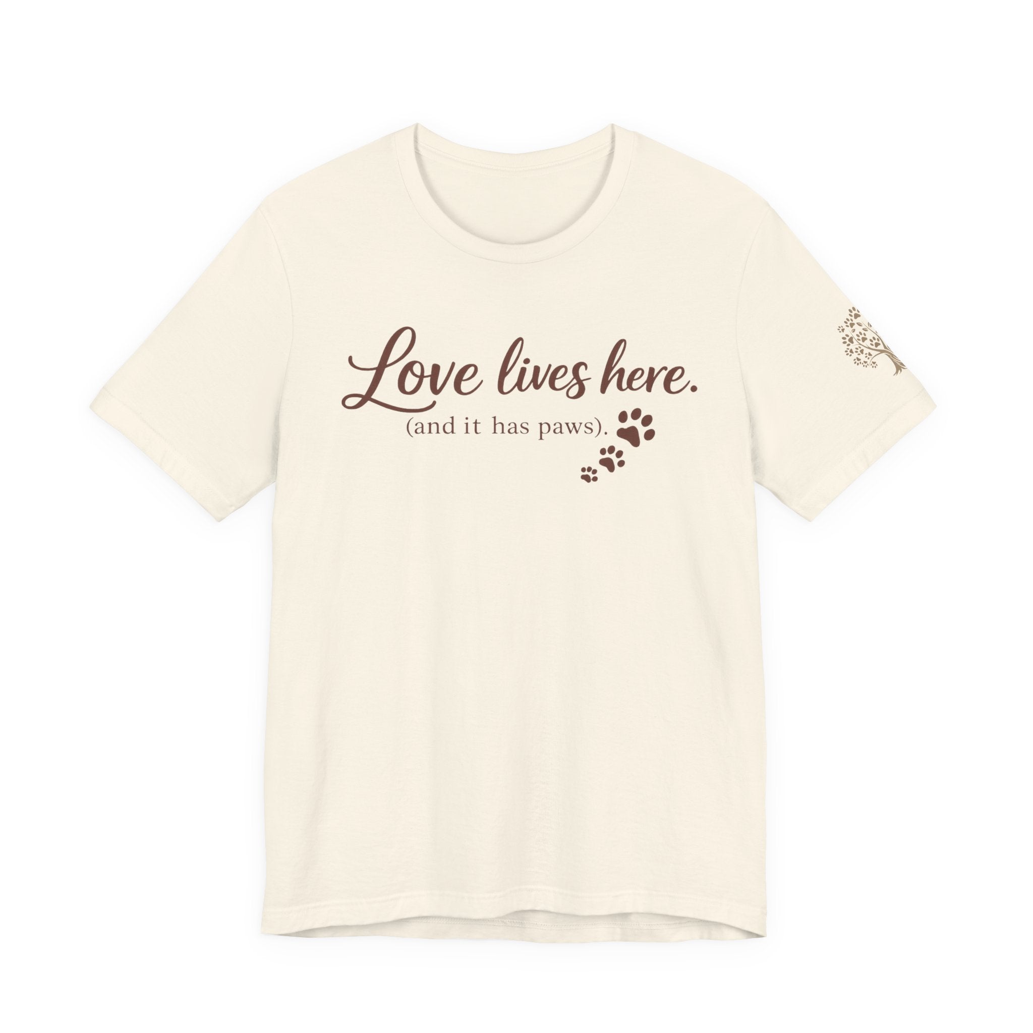 Love Lives Here T-Shirt — Signature Short Sleeve Tee