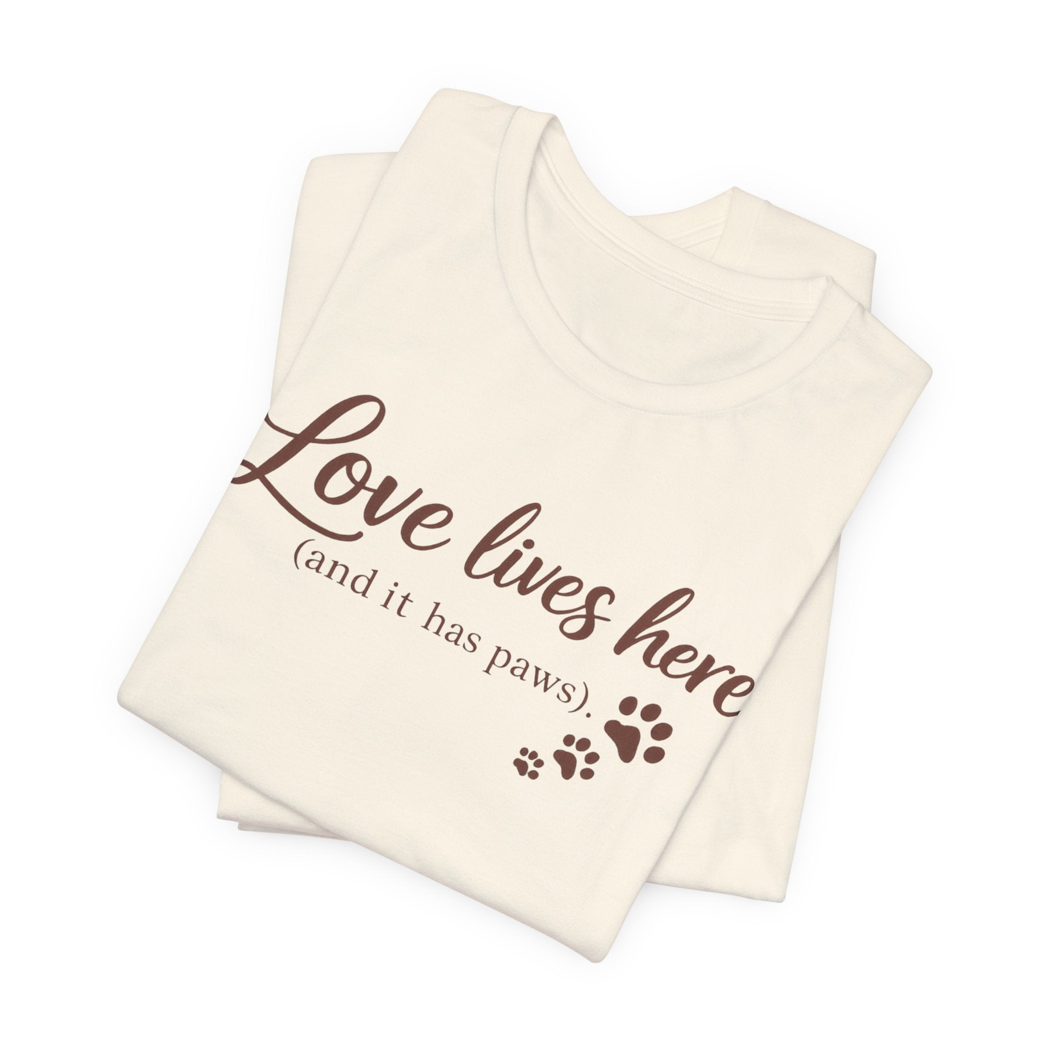 Love Lives Here T-Shirt — Signature Short Sleeve Tee