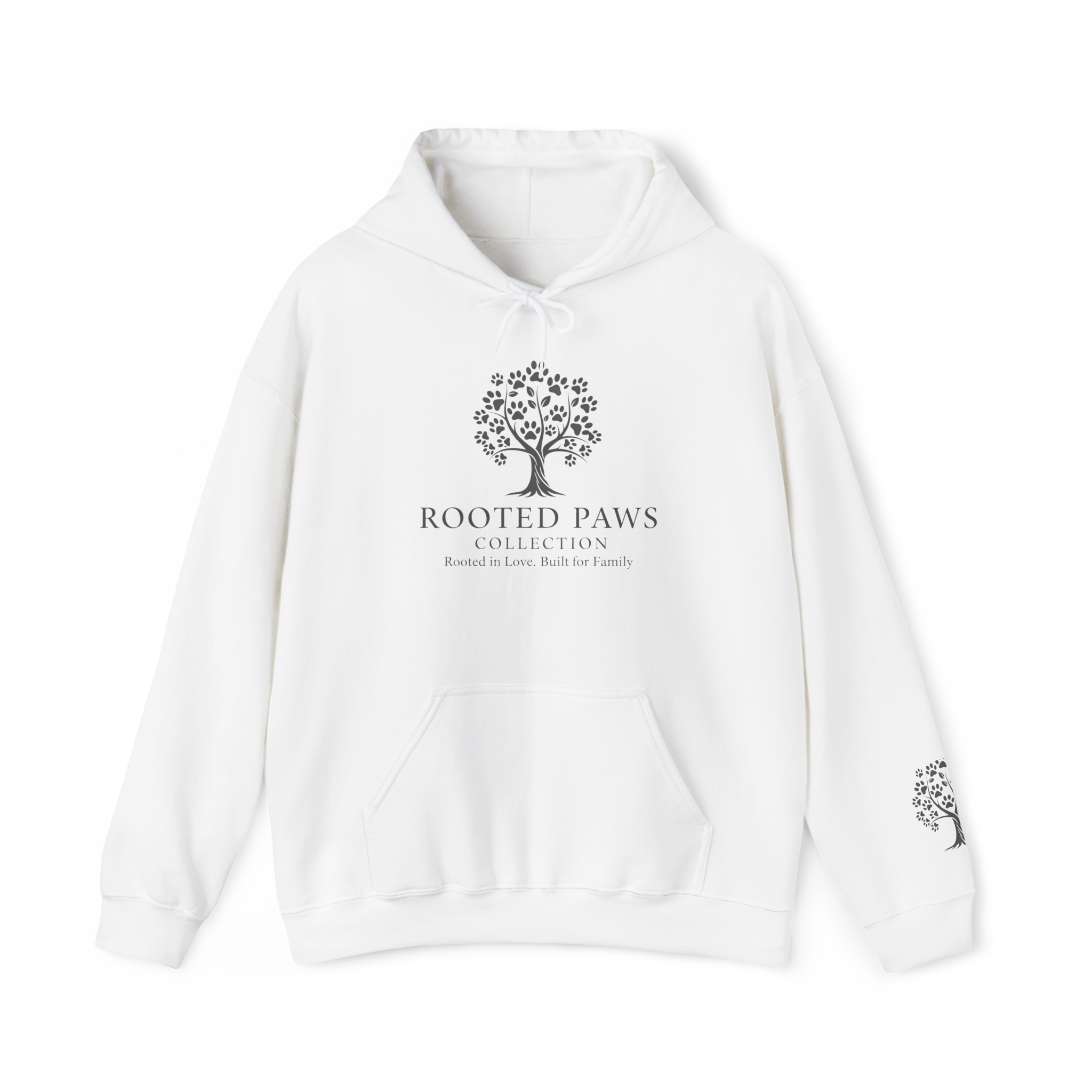 Rooted Paws Logo Unisex Heavy Blend™ Hooded Sweatshirt