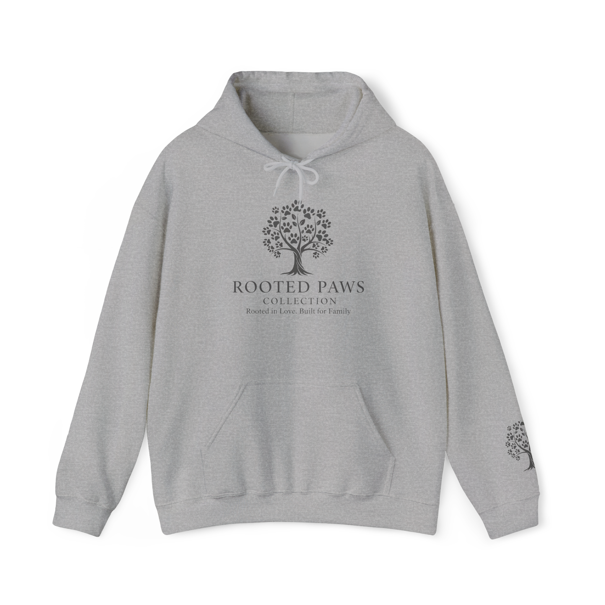 Rooted Paws Logo Unisex Heavy Blend™ Hooded Sweatshirt